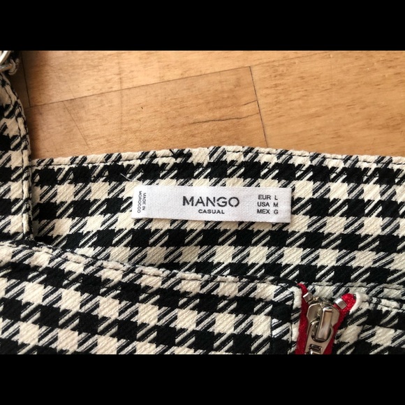 Mango Houndstooth Pinafore Dress - Picture 6 of 6